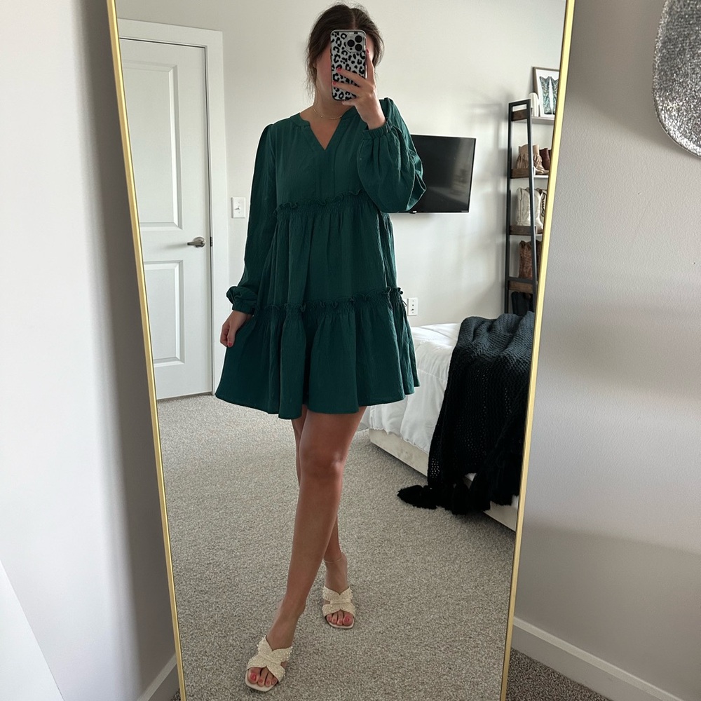 green emerald velvet dress Zapaka Women Light Green Homecoming Dress A Line Strapless Corset Tiered Short Party Dress, Light Green / US24W main image 0